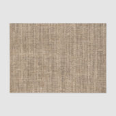 textuur van het faux burlap canvas tissuepapier (Voorkant)