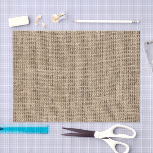textuur van het faux burlap canvas tissuepapier (Craft)