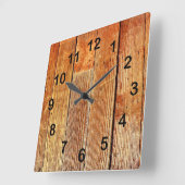 textuur van het karton vierkante klok (Hoek)