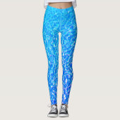 textuur van het zwembad, leggings (Voorkant)