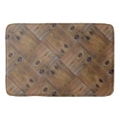 textuur van hout, natuurlijke achtergrondstructuur badmat (Voorkant)