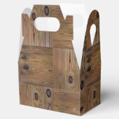 textuur van hout, natuurlijke achtergrondstructuur bedankdoosjes (Geopend)