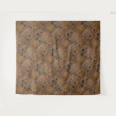 textuur van hout, natuurlijke achtergrondstructuur wandkleed (Voorkant (horizontaal))