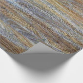 Textuur van houtkorrels #4 cadeaupapier (Hoek)