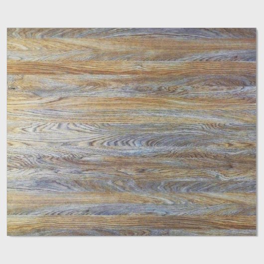 Textuur van houtkorrels #4 cadeaupapier (Vlak)