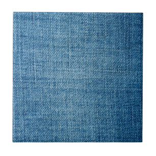 textuur van Jeans weefsel Tegeltje
