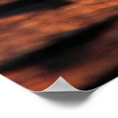 textuur van kobbelstenen poster (Hoek)