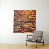 textuur van kobbelstenen wandkleed (In situ)