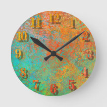 textuur van koper en turquoise