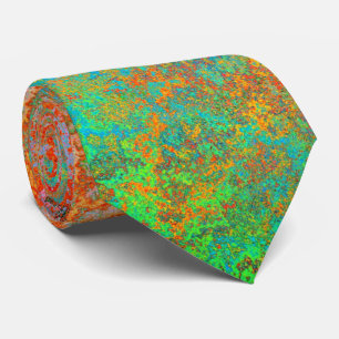 textuur van koper en turquoise stropdas