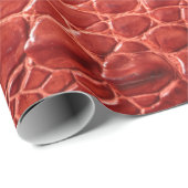 textuur van krokodilleder cadeaupapier (Rol Hoek)