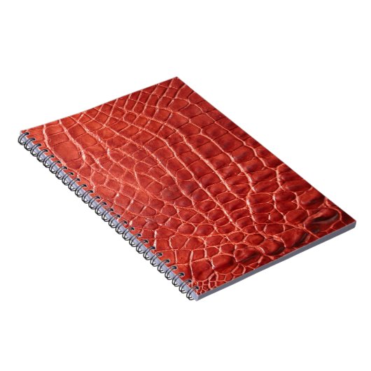 textuur van krokodilleder notitieboek (Rechterzijde)