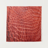 textuur van krokodilleder wandkleed (Voorkant (horizontaal))