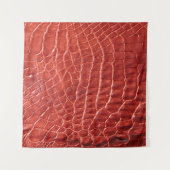 textuur van krokodilleder wandkleed (Voorkant)