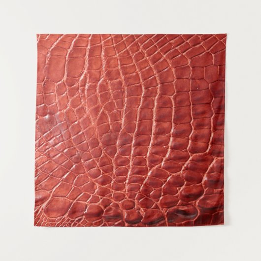 textuur van krokodilleder wandkleed (Voorkant)