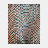 textuur van leder van de huid achtergrondtextuur,  fleece deken (Voorkant)