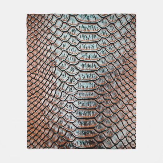 textuur van leder van de huid achtergrondtextuur,  fleece deken (Voorkant)