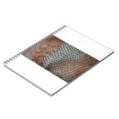 textuur van leder van de huid achtergrondtextuur,  notitieboek (Linkerzijde)
