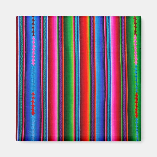 Textuur van Mexicaans weefsel Magneet (Voorkant)