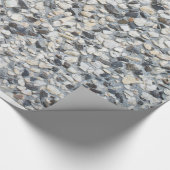 textuur van muurstenen cadeaupapier (Hoek)