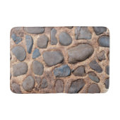 textuur van natuur-steen in badmat (Voorkant)