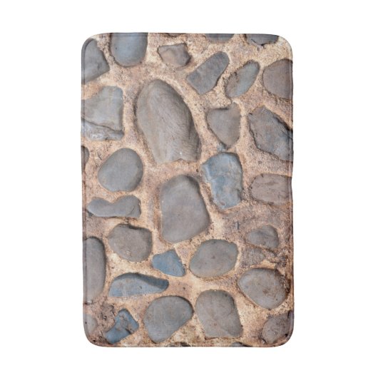 textuur van natuur-steen in badmat (Voorkant Verticaal)