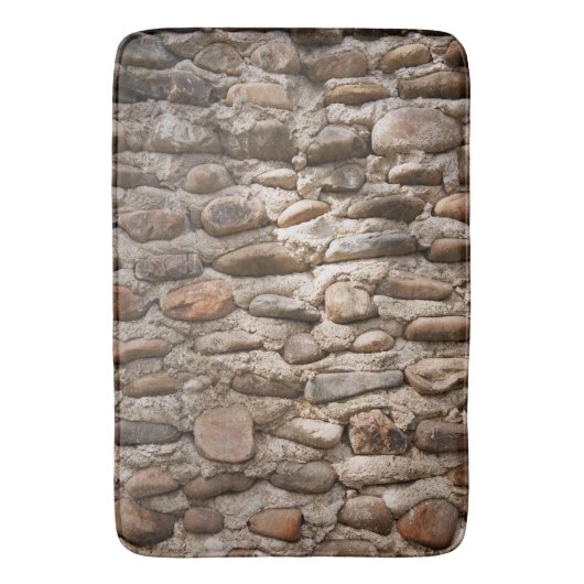 textuur van natuur-steen in badmat (Voorkant Verticaal)