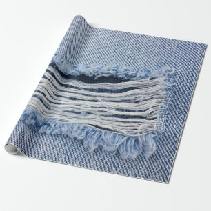 Textuur van natuurlinnen cadeaupapier