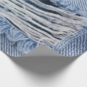 Textuur van natuurlinnen cadeaupapier (Hoek)