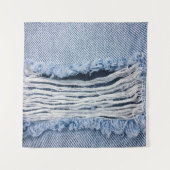 Textuur van natuurlinnen wandkleed (Voorkant)