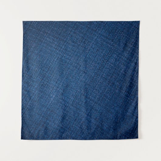 textuur van naveljeans wandkleed (Voorkant)