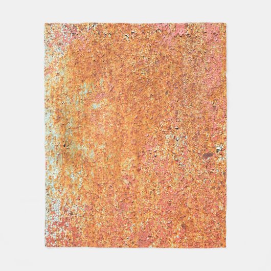 Textuur van old painted metalabstract, age, anc fleece deken (Voorkant)