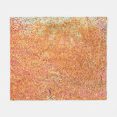 Textuur van old painted metalabstract, age, anc fleece deken (Voorkant (Horizontaal))
