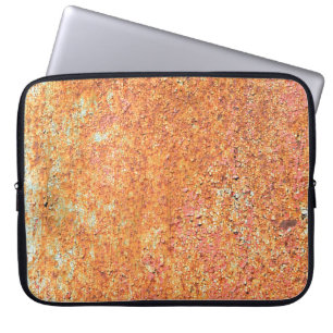 Textuur van old painted metalabstract, age, anc laptop sleeve