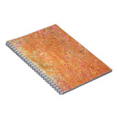 Textuur van old painted metalabstract, age, anc notitieboek (Rechterzijde)