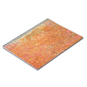 Textuur van old painted metalabstract, age, anc notitieboek (Linkerzijde)