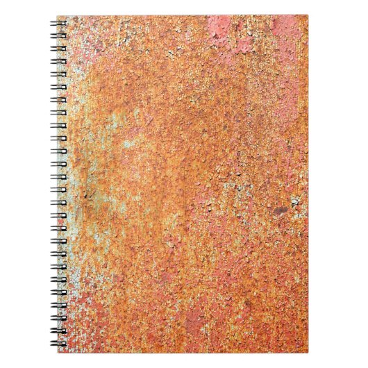 Textuur van old painted metalabstract, age, anc notitieboek (Voorkant)