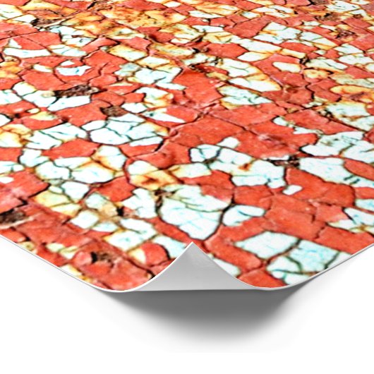 Textuur van old painted metalabstract, age, anc poster (Hoek)