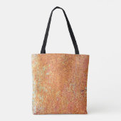 Textuur van old painted metalabstract, age, anc tote bag (Achterkant)