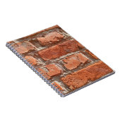 Textuur van oude ingewekte steen. Achtergrond van Notitieboek (Rechterzijde)