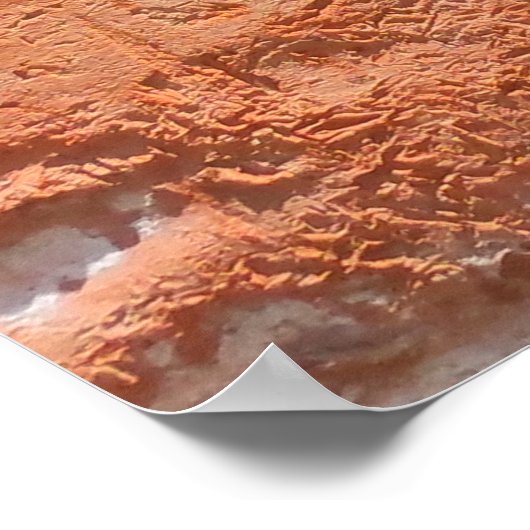 Textuur van oude ingewekte steen. Achtergrond van Poster (Hoek)