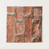 Textuur van oude ingewekte steen. Achtergrond van  Wandkleed (Voorkant (horizontaal))