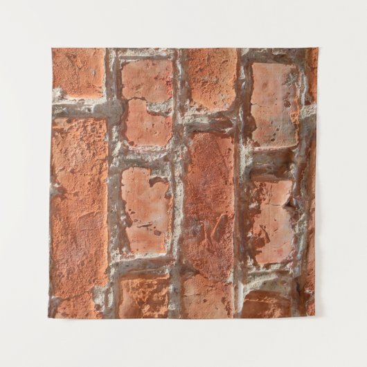 Textuur van oude ingewekte steen. Achtergrond van  Wandkleed (Voorkant (horizontaal))