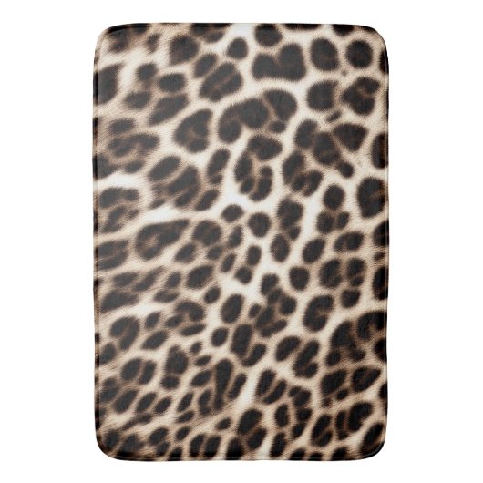 textuur van pelsdieren schil cheetah leopard badmat (Voorkant Verticaal)