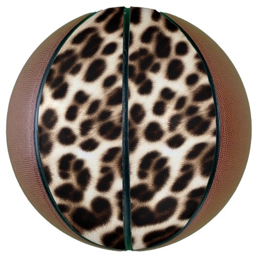 textuur van pelsdieren schil cheetah leopard basketbal (Verticaal)