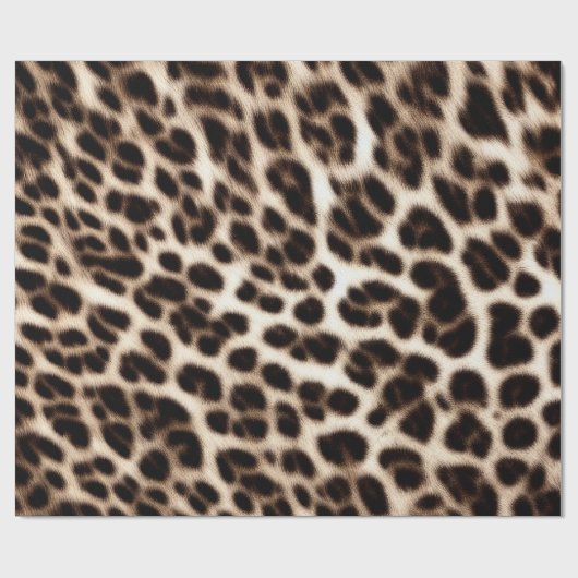 textuur van pelsdieren schil cheetah leopard cadeaupapier (Vlak)