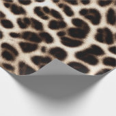 textuur van pelsdieren schil cheetah leopard cadeaupapier (Hoek)