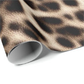textuur van pelsdieren schil cheetah leopard cadeaupapier (Rol Hoek)