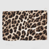 textuur van pelsdieren schil cheetah leopard golfhanddoek (Horizontaal)
