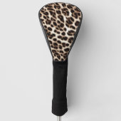 textuur van pelsdieren schil cheetah leopard golfheadcover (Voorkant)